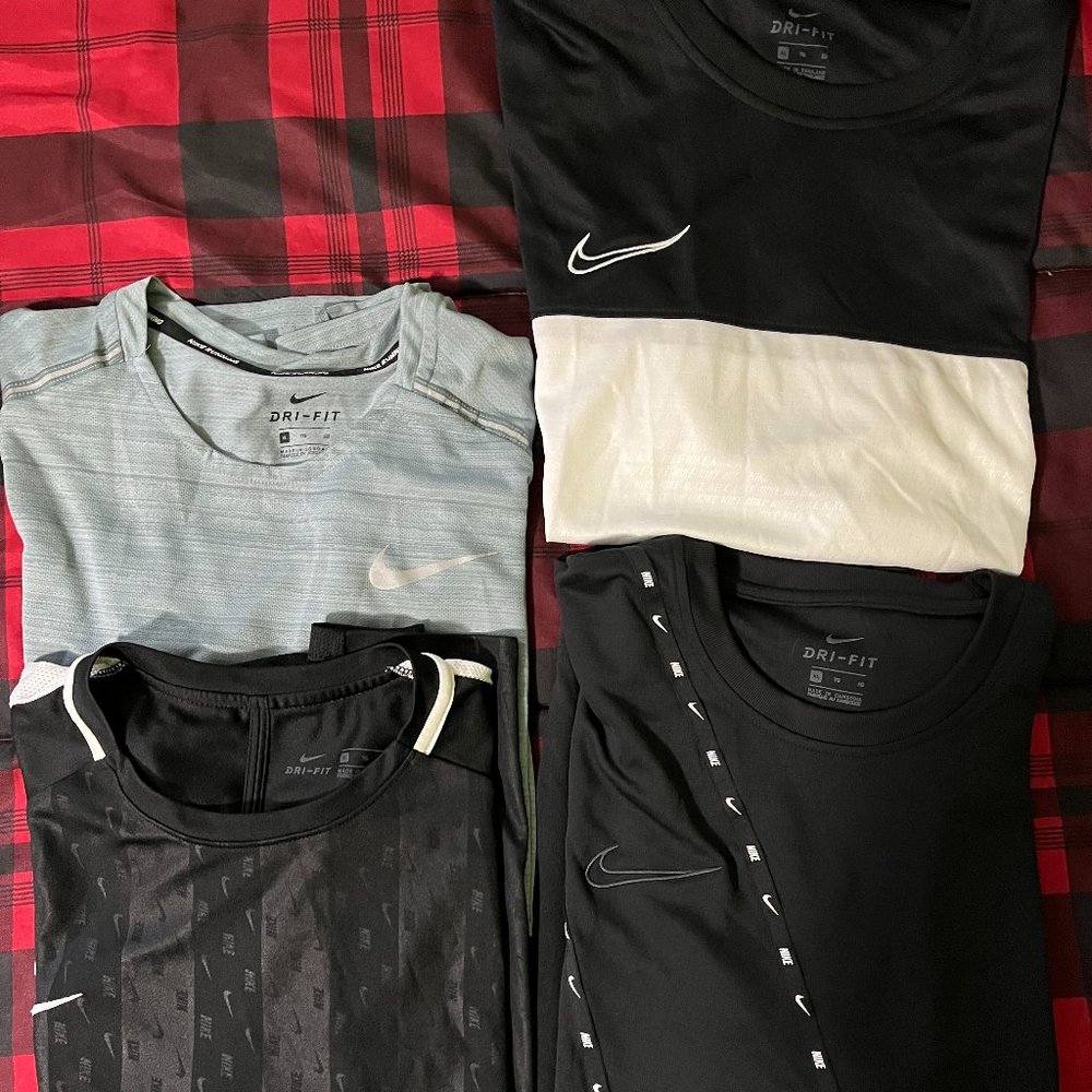 4 Dri fit Nike T shirts